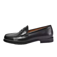 Load image into Gallery viewer, Men's British-Style Square Toe Loafers | Full-Grain Cowhide Slip-On Boat Shoes