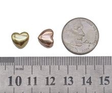 Load image into Gallery viewer, Large Hole Heart Spacer Beads, Sku#LD235