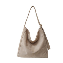 Load image into Gallery viewer, Large Capacity Suede Shoulder Bag for Women – Spacious Everyday Tote