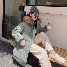 Load image into Gallery viewer, New Winter Mid-length Loose Plus-size Down Padded Jacket For Women