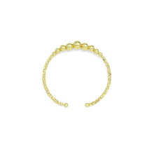 Load image into Gallery viewer, Gold Graduated Ball Beads Cuff Bracelet, Sku#A283