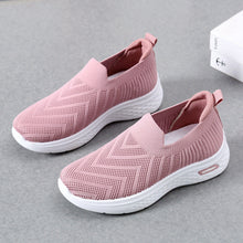 Load image into Gallery viewer, Women's Mesh Slip-On Sneakers | Breathable Lightweight Flat Walking Shoes