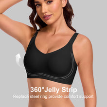 Load image into Gallery viewer, Daystry Womens Seamless Supportive Wireless Bras Push Up Full Coverage Comfortable No Underwire Bras