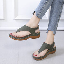 Load image into Gallery viewer, Wedge Heel Sandals