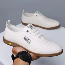 Load image into Gallery viewer, Business Casual Patent Leather Round Toe Flat Loafers