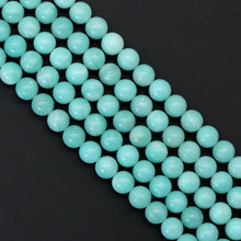 Load image into Gallery viewer, Genuine Amazonite Round Smooth Beads, Sku#U1777