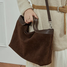 Load image into Gallery viewer, High-Capacity Genuine Leather Commuter Tote Bag