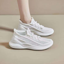 Load image into Gallery viewer, Flyknit Mesh Slip-On Athletic Shoes – Breathable Cushioned Unisex Sneakers