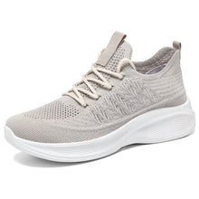 Load image into Gallery viewer, Women's Flyknit Casual Sneakers | Lightweight Breathable Lace-Up Walking Shoes