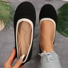 Load image into Gallery viewer, Women's Pointed-Toe Flyknit Slip-On Flats | Breathable Lightweight Casual Shoes