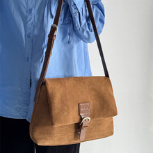 Load image into Gallery viewer, Women's Retro Matte Shoulder Bag – Minimalist PU Leather Crossbody Handbag