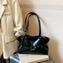 Load image into Gallery viewer, Oil-Waxed PU Leather Bucket Bag