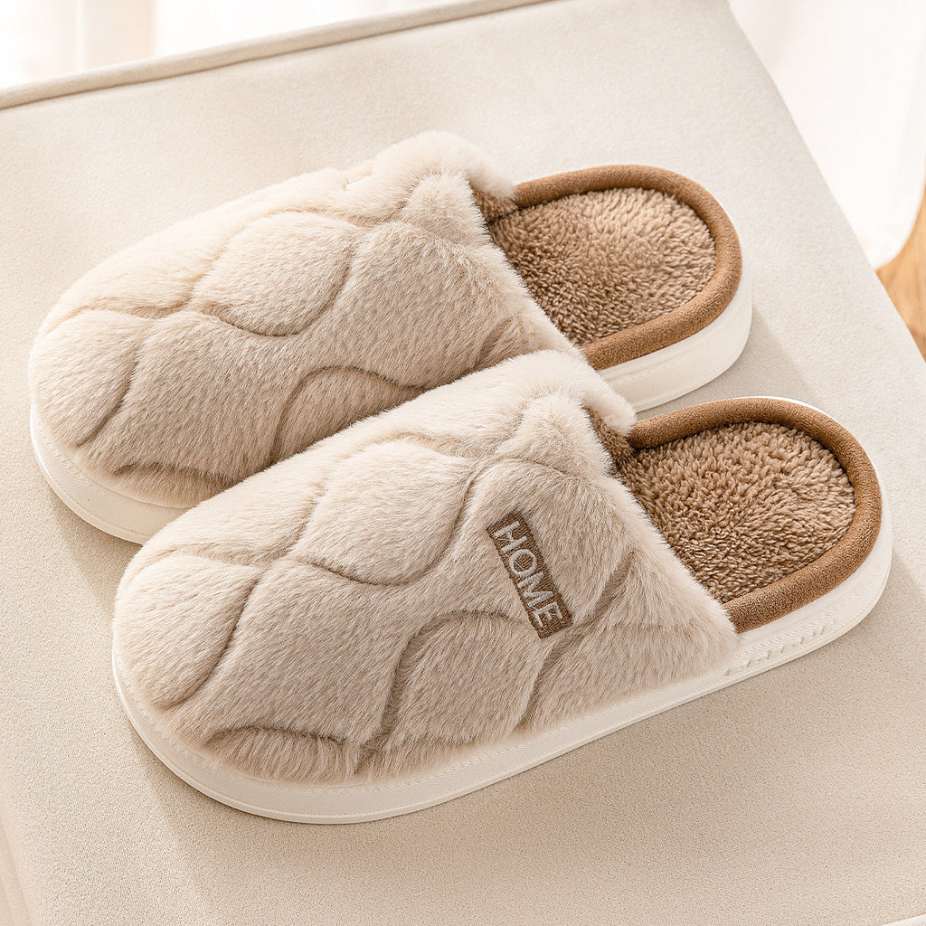 Women's Plush Slippers – Ultra-Soft Fleece Indoor House Shoes with Anti-Slip Sole
