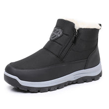 Load image into Gallery viewer, Women's Fleece-Lined Winter Boots - Warm Side-Zip Mid-Calf Boots with Non-Slip Sole