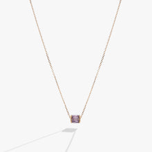 Load image into Gallery viewer, February Birthstone Precious Pendant Necklace