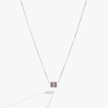 Load image into Gallery viewer, February Birthstone Precious Pendant Necklace