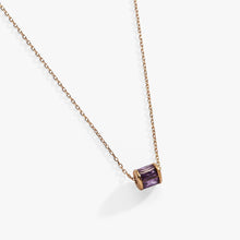 Load image into Gallery viewer, February Birthstone Precious Pendant Necklace