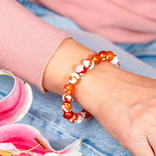 Load image into Gallery viewer, Feminine Force – Carnelian Orca Agate Bracelet