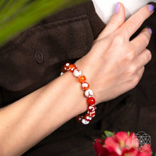 Load image into Gallery viewer, Feminine Force – Carnelian Orca Agate Bracelet