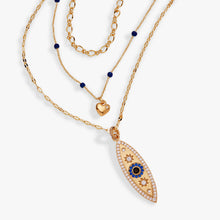 Load image into Gallery viewer, Festival Stranded™ Evil Eye Necklace