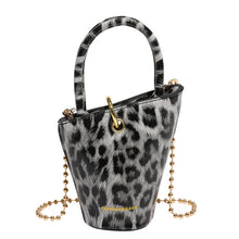 Load image into Gallery viewer, Leopard Print Mini Crossbody Bag - Trendy Bucket Style Shoulder Bag for Women