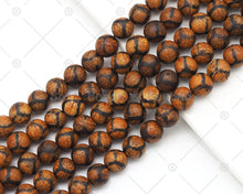 Load image into Gallery viewer, Brown Football Agate Beads, SKU#U1195