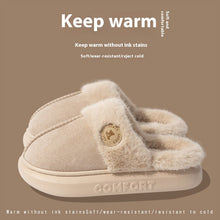 Load image into Gallery viewer, Plush Fleece Slippers for Women &amp; Men | Winter Warm Indoor House Shoes with Non-Slip Sole