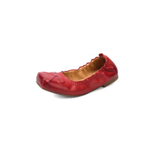 Load image into Gallery viewer, Full Grain Leather Ballet Flats