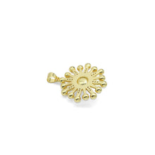 Load image into Gallery viewer, CZ Pave Gold White Pearl North Star Charm Pendant, Sku#LX627