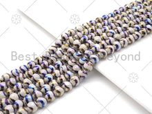 Load image into Gallery viewer, Mystic AB White Tibetan Agate with Double Line, Sku#UA230