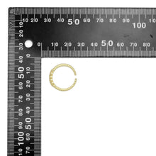 Load image into Gallery viewer, Dainty CZ Slim Adjustable Ring, Sku#LD581