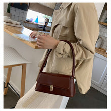 Load image into Gallery viewer, PU Leather Underarm Handbag