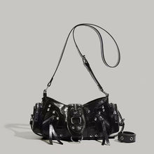 Load image into Gallery viewer, Edgy Y2k-style Single-shoulder Commuter Crossbody Biker Bag