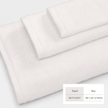 Load image into Gallery viewer, Cotton Textured Bath Towel Set - Acacia Collection