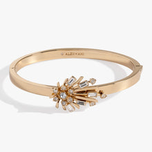 Load image into Gallery viewer, Festive Sparkle Hinge Bangle