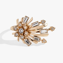 Load image into Gallery viewer, Festive Sparkle Statement Ring