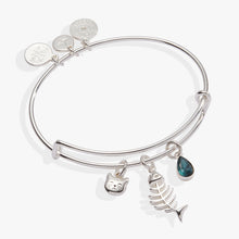 Load image into Gallery viewer, Fish Bone Cat Bangle