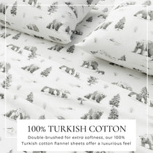 Load image into Gallery viewer, Turkish Cotton Flannel Sheet - Lakeview Collection