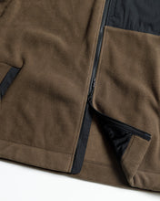 Load image into Gallery viewer, Bruin Fleece Zip Up- Major Brown