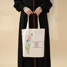 Load image into Gallery viewer, Floral Palestine Tote Bag – Love Forever Blooms (MAC236)