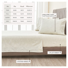 Load image into Gallery viewer, Striped Sheet Set - Evette Collection