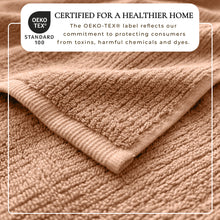 Load image into Gallery viewer, Turkish Cotton Ribbed 6-Piece Bath Towel Set - Georgiana Collection