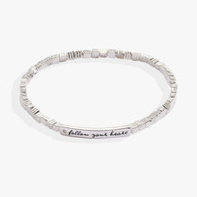 Load image into Gallery viewer, Follow Your Heart Stretch Bracelet