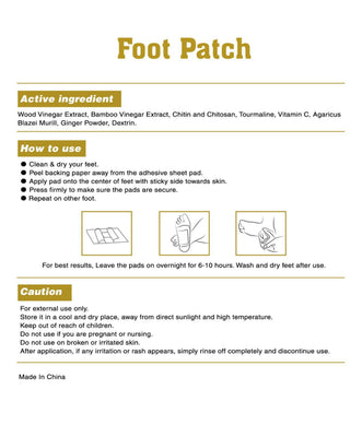 DSC Foot Patches (Qty. 10)