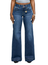 Load image into Gallery viewer, Forbidden Fit Wide Leg Jean - Savage Wash
