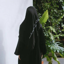 Load image into Gallery viewer, Free Palestine Chiffon Hijab – Cultural Statement Scarf with Arabic Letter Design (MH107）