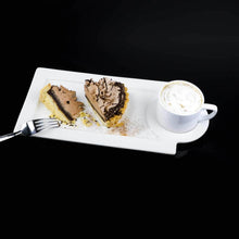 Load image into Gallery viewer, Small Dessert Plate with Teacup- set of 4