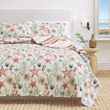 Load image into Gallery viewer, Castaway Coastal Quilt Set