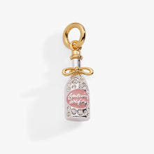 Load image into Gallery viewer, ‘Future Wifey’ Crystal Champagne Charm