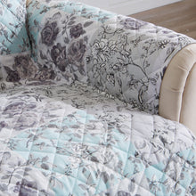 Load image into Gallery viewer, Reversible Floral Patchwork Furniture Protector - Maribel Collection